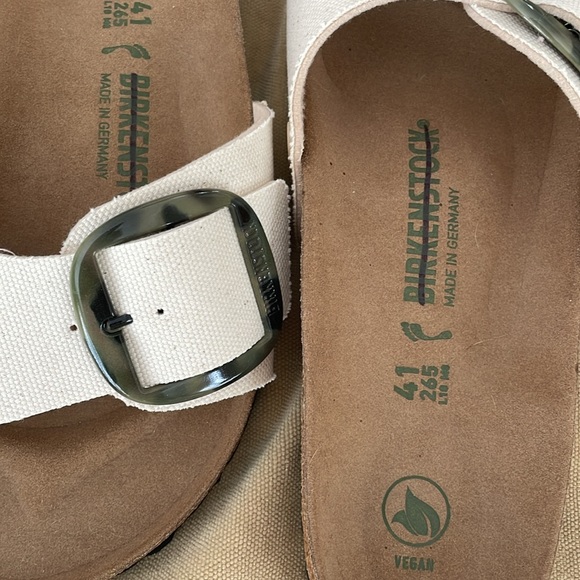 Birkenstock Madrid Vegan Slide size 41 Brand New Without Box - Picture 2 of 5